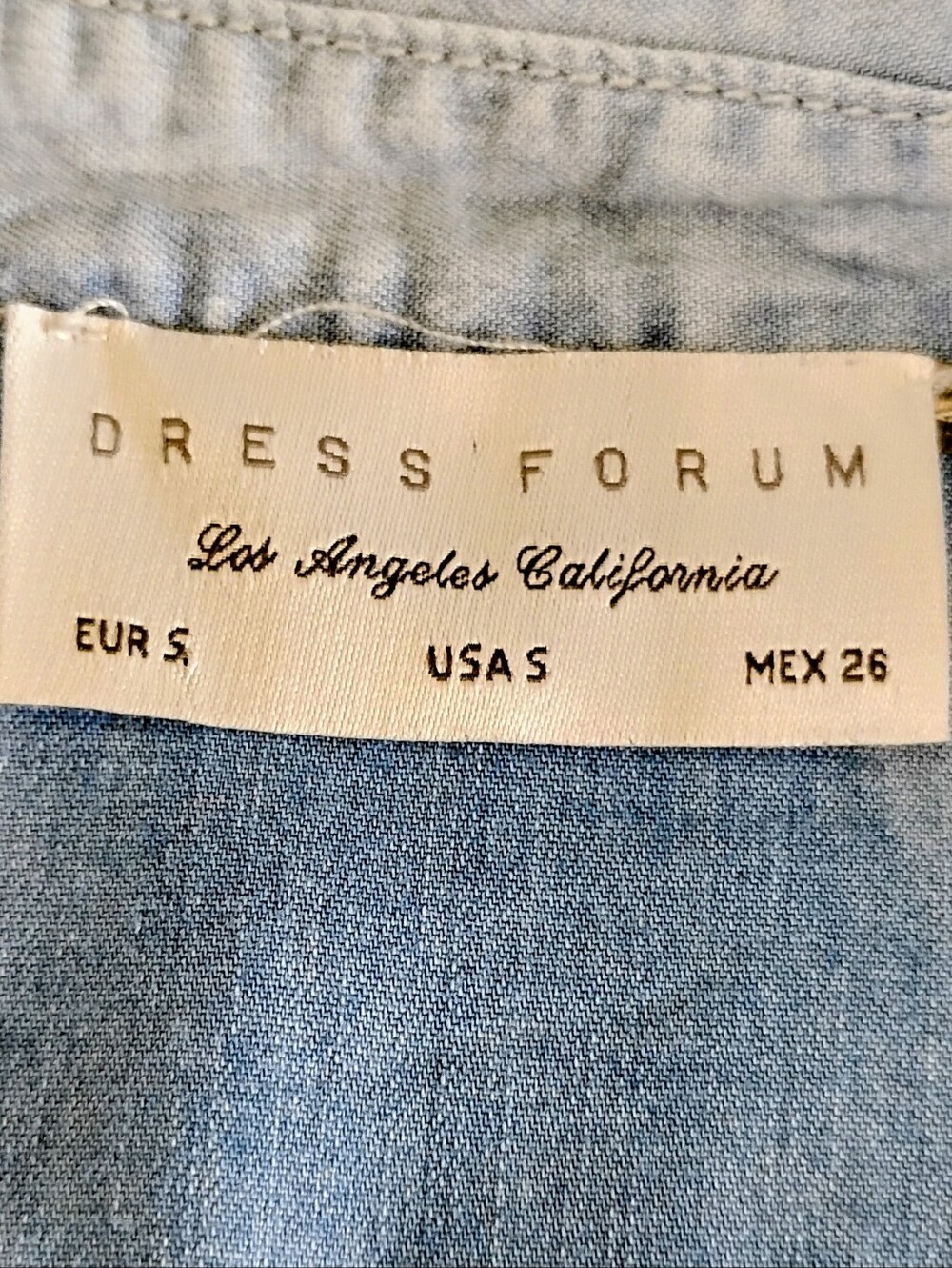 DISTRESSED DRESS FORUM BLOUSE - Picture 2 of 11